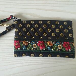 Vera Bradley "Magnifique Floral" Wristlet